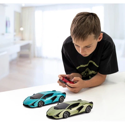 Радиоуправляемая игрушка KS Drive Lamborghini Sian 1:24, 2.4Ghz зеленый - Фото 8 Радиоуправляемая игрушка KS Drive Lamborghini Sian 1:24, 2.4Ghz зеленый - изображение 8