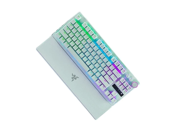 Клавіатура Razer Huntsman V3 Pro TKL White US - Фото 2 Клавіатура Razer Huntsman V3 Pro TKL White US - зображення 2