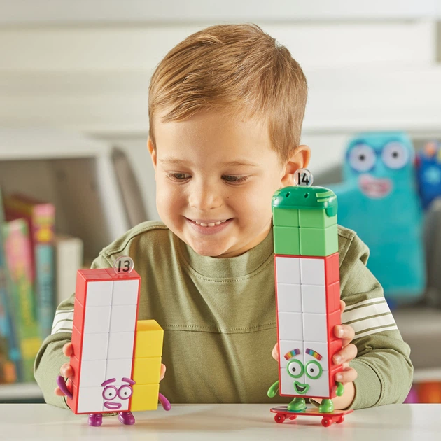 Игровые фигурки Numberblocks Друзья 13 и 14 Learning Resources HM96925-UK - изображение 6