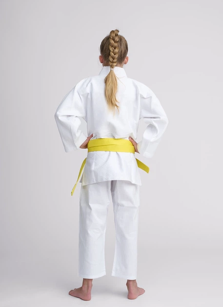 Кiмоно для дзюдо IPPON GEAR, серія NXT, біле, для дівчат, розмір 120 - изображение 4