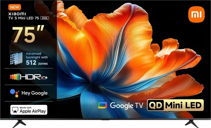 Телевізор Xiaomi TV S Mini LED 75 2026 (L75MC-SME) International UA UCRF - Фото 1 Телевізор Xiaomi TV S Mini LED 75 2026 (L75MC-SME) International UA UCRF - изображение 1