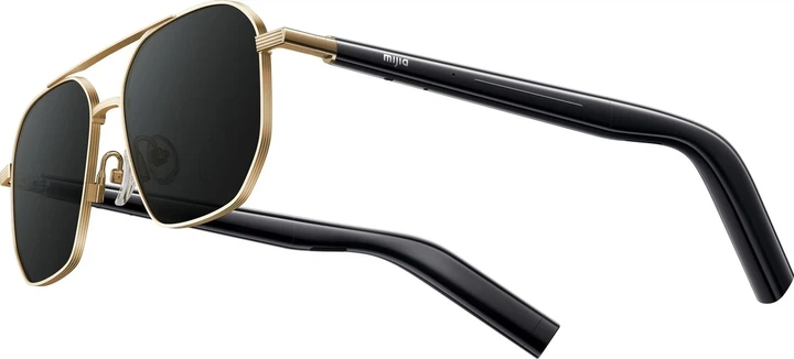 Смарт-окуляри MiJia Audio Glasses Aviator Gold (BHR08VYGL) UA - изображение 2