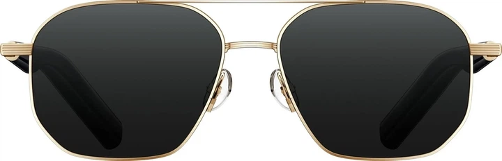 Смарт-окуляри MiJia Audio Glasses Aviator Gold (BHR08VYGL) UA - изображение 3
