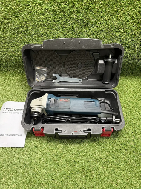 Болгарка Allefix G711 850 ват в кейсі(регулятор обертів+плавний пуск+стабілізація обертів) - Фото 5 Болгарка Allefix G711 850 ват в кейсі(регулятор обертів+плавний пуск+стабілізація обертів) - изображение 5