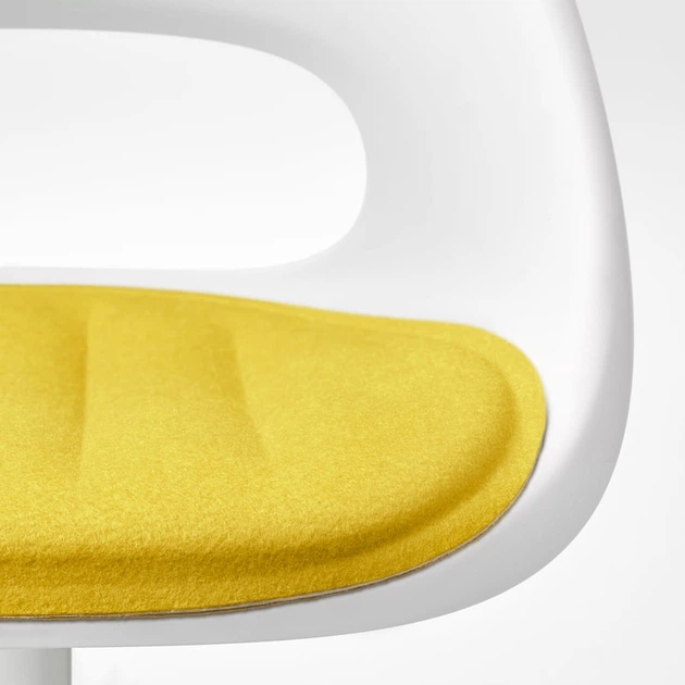 Обертовий стілець + подушка IKEA LOBERGET / MALSKÄR 096.209.44 - Фото 2 Обертовий стілець + подушка IKEA LOBERGET / MALSKÄR 096.209.44 - изображение 2