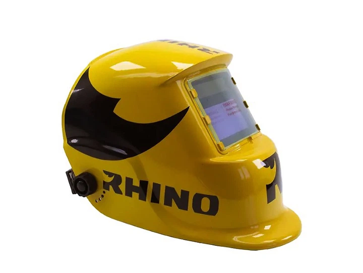 Маска зварювальна Rhino GUARDIAN (93х43 мм) жовтий хамелеон автоматичний світлофільтр (27126) - Фото 2 Маска зварювальна Rhino GUARDIAN (93х43 мм) жовтий хамелеон автоматичний світлофільтр (27126) - зображення 2