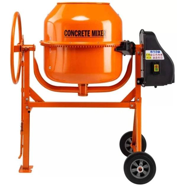 Бетонозмішувач Concrete Mixer Standart (180 л, 220 В, 1 кВт) міксер для бетону (24452) - зображення 2