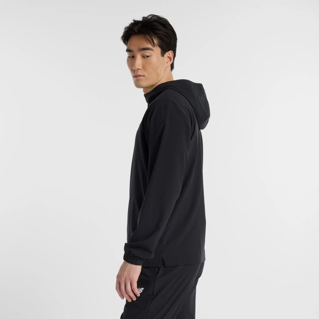 Чоловіча чорна спортивна куртка New Balance Sport 50 (L) (MJ51900BK) - зображення 3