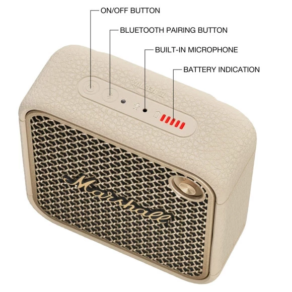 Портативна колонка Marshall Willen II Cream (1006717) - изображение 4