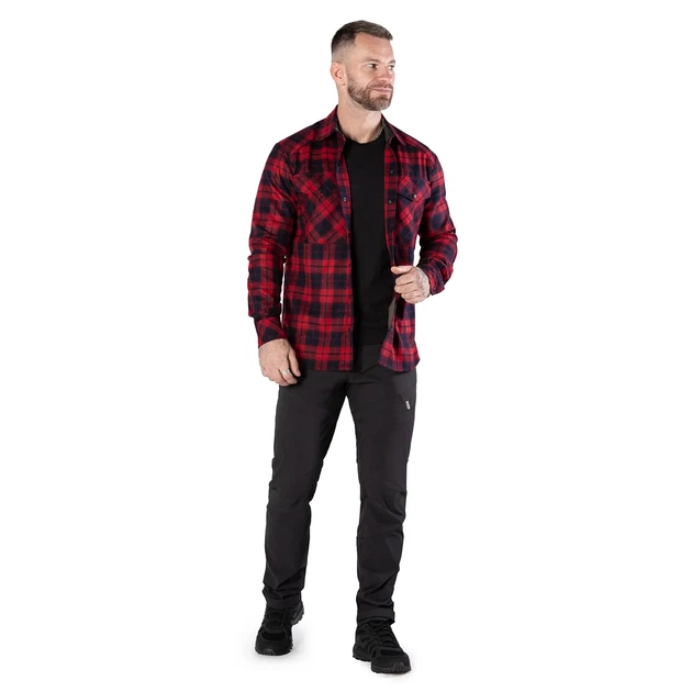 Сорочка Camotec "Буревій" Red/Black, S - зображення 2