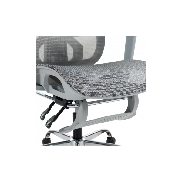 Офисное эргономичное кресло GT Racer B-5865 Gray - изображение 5
