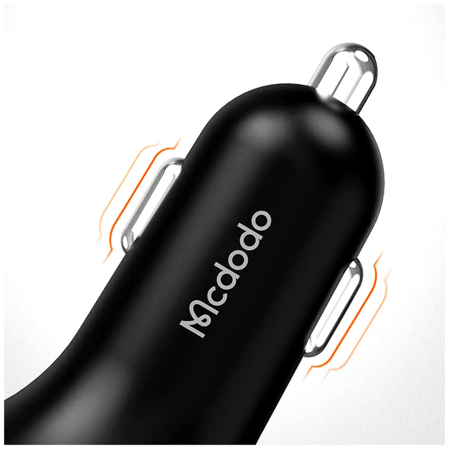 FM-трансмиттер McDodo Bluetooth автомобильное зарядное устройство с двумя USB портами для зарядки и передачи музыки - Фото 6 FM-трансмиттер McDodo Bluetooth автомобильное зарядное устройство с двумя USB портами для зарядки и передачи музыки - изображение 6