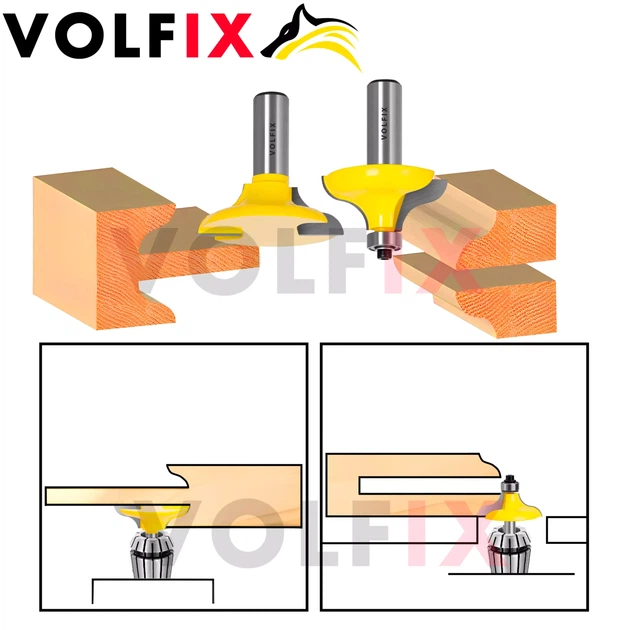 Фрези для з'єднання стійових дверей VOLFIX FZ-120-830 d12 (FZ-120-830 d12) - Фото 3 Фрези для з'єднання стійових дверей VOLFIX FZ-120-830 d12 (FZ-120-830 d12) - изображение 3