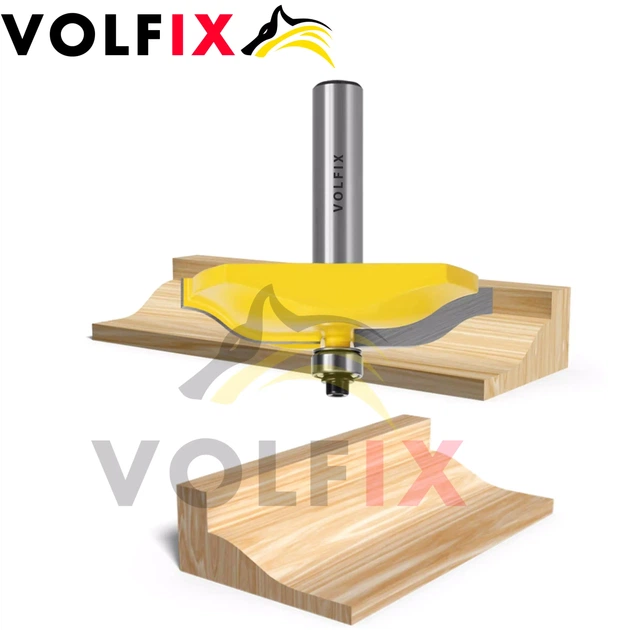 Комплект фрез №11 VOLFIX з 3-х фрез для мебельної обв'язки з фільонкою (FZ-120-901 + FZ-120-952 d12) - Фото 10 Комплект фрез №11 VOLFIX з 3-х фрез для мебельної обв'язки з фільонкою (FZ-120-901 + FZ-120-952 d12) - зображення 10