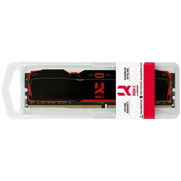Модуль памяти Goodram IRDM X DDR4-3200 8GB CL16-20-20 (IR-S3200D464L16SA/8G) - изображение 2