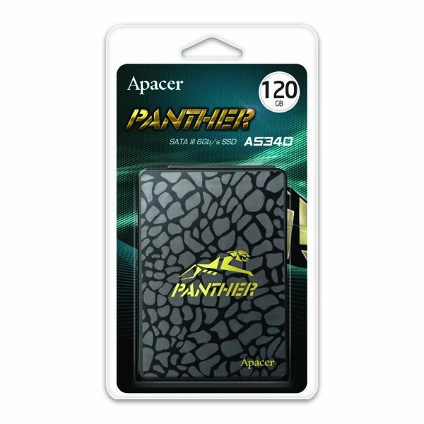 Накопичувач SSD Apacer AS340 120GB 2.5" 7mm SATAIII Standard - изображение 2