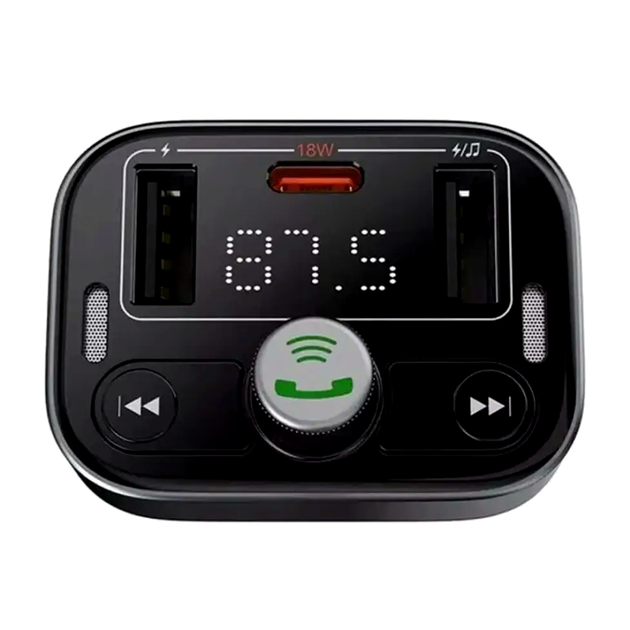 FM-трансмиттер Baseus S-09 Pro автомобильный зарядник с Bluetooth для быстрой зарядки и качественной музыки - изображение 3