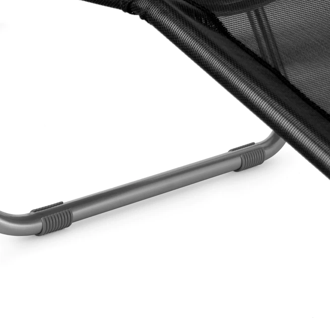Leżak ogrodowy/plażowy grawitacyjny Outtec Aero Czarny 184417 (5905884420409) - obraz 9