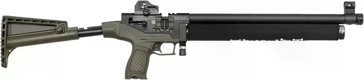 Пневматична гвинтівка PCP Optima Repex OD Green 4.5мм — легка напівавтоматична пневматика - изображение 2