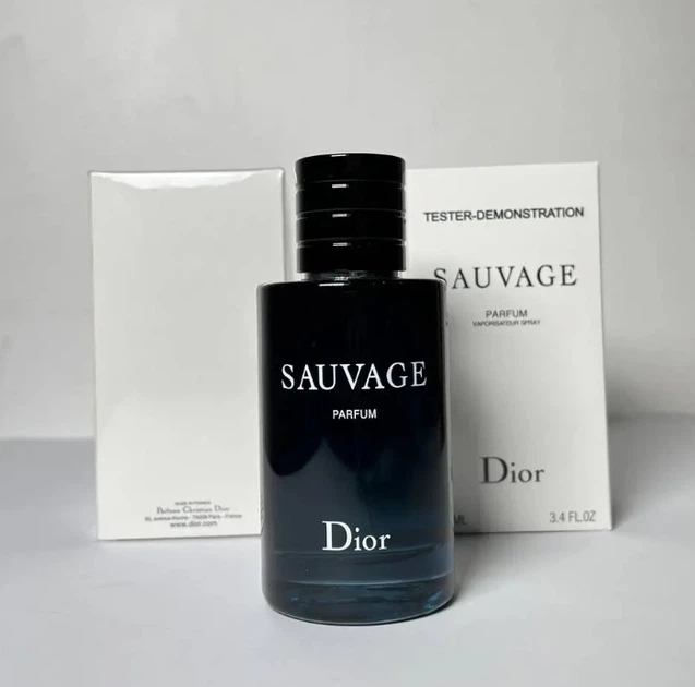 Тестер Парфуми чоловічі Dior Sauvage Parfum 100мл - изображение 2