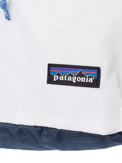 Большая сумка-трансформер через плечо Patagonia Courier Bag, белого цвета. - изображение 5