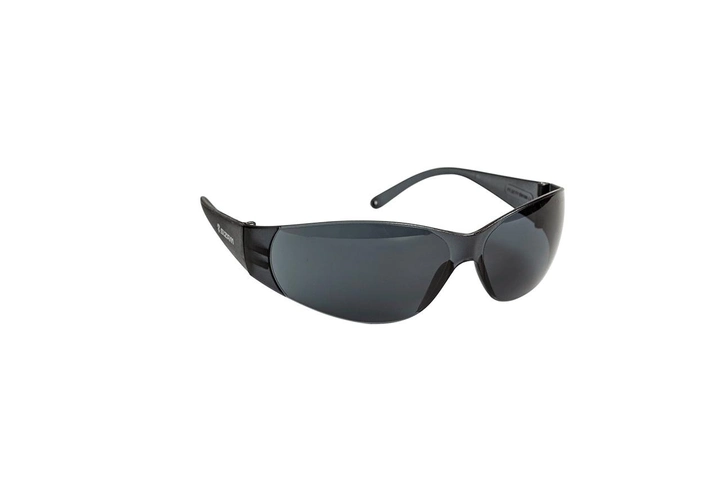 Затемнені окуляри захисні відкритого типу Sizam I-Fit чорні 35045 - зображення 1