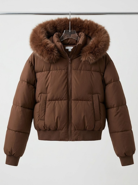 Куртка демисезонная женская L Темно-коричневый STREAM (736126-L) - изображение 3