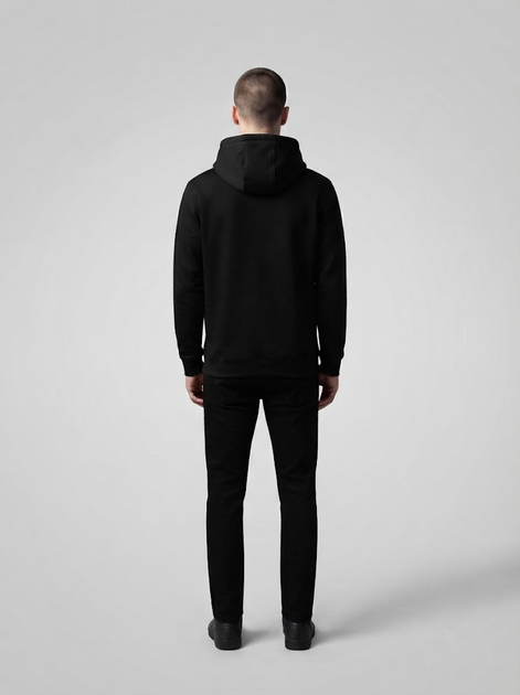 Толстовка чоловіча M Чорний FASHION (731365-M) - Фото 2 Толстовка чоловіча M Чорний FASHION (731365-M) - зображення 2