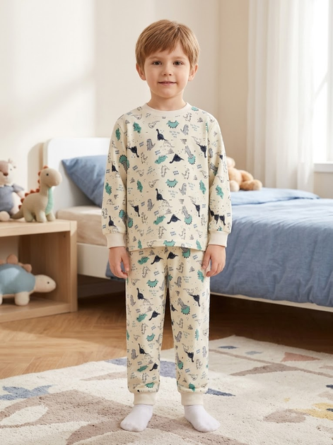 Пижама для мальчика 122 Белый MINIMODA (750946-122) - Фото 5 Пижама для мальчика 122 Белый MINIMODA (750946-122) - изображение 5