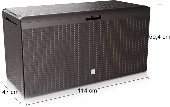 Садовый ящик Boxe Rato Plus 290 л полипропилен коричневый - изображение 2