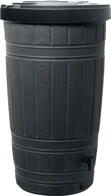 Резервуар для дождевой воды 265 л УФ-стабилизированный HDPE черный 648х1128 мм - изображение 3