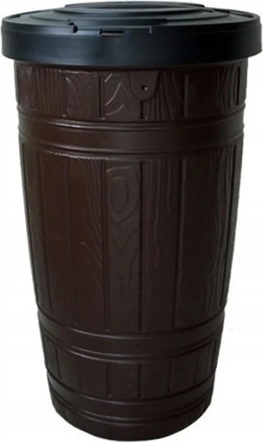Резервуар для дождевой воды Prosperplast Woodcan 265 л УФ-стабилизированный HDPE коричневый 112х65 см - Фото 1 Резервуар для дождевой воды Prosperplast Woodcan 265 л УФ-стабилизированный HDPE коричневый 112х65 см - изображение 1