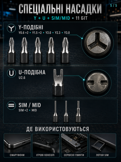 Викрутки набір 115в1 універсальний JoyPro Precision Screwdriver прецизійна викрутка зі змінними бітами набором на 115 міні інструментів маленьких викруток + зірочка для ремонту ноутбука телефонів окулярів годинників точних професійних робіт - Фото 7 Викрутки набір 115в1 універсальний JoyPro Precision Screwdriver прецизійна викрутка зі змінними бітами набором на 115 міні інструментів маленьких викруток + зірочка для ремонту ноутбука телефонів окулярів годинників точних професійних робіт - зображення 7