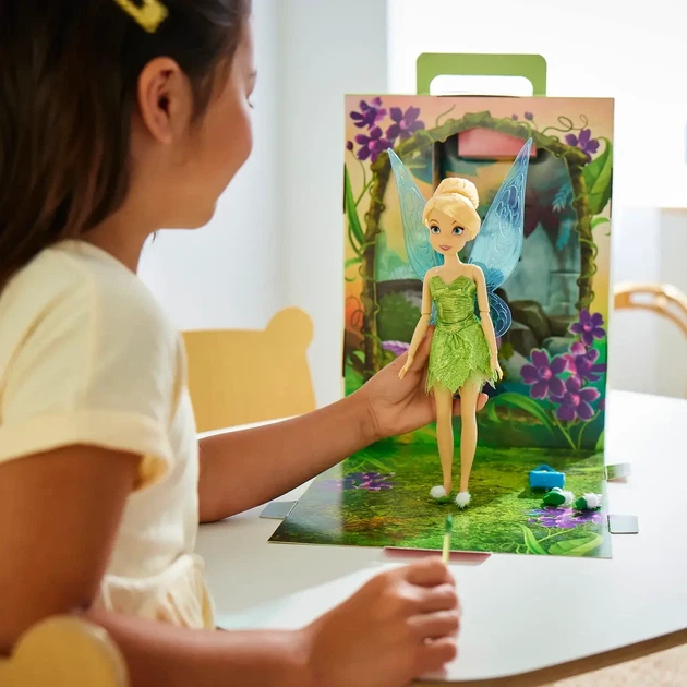 Кукла фея Динь-Динь 30 см Дисней Питер Пэн — Принцесса Disney Story Doll Tinker Bell - изображение 5