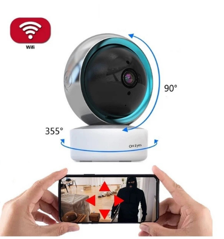Камера видеонаблюдения Wi-Fi Поворотная камера 355° Минми IP-камера - изображение 6