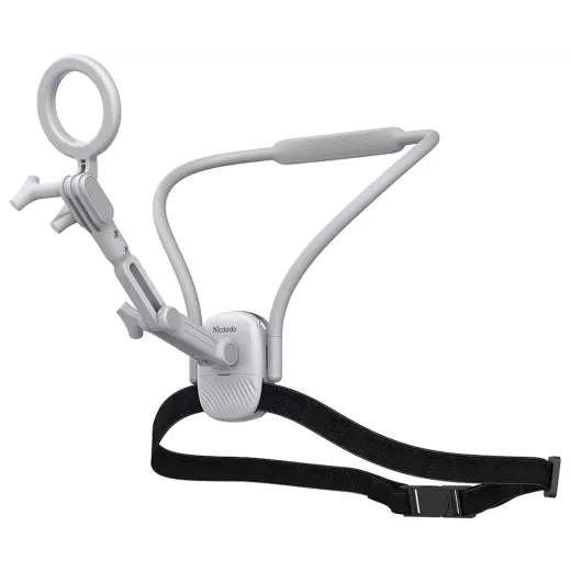 Держатель для смартфона на шею с магнитным креплением Mcdodo Neck Support Magnetic Phone Stand SS-3550 Grey - изображение 3