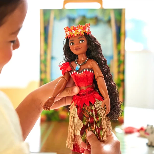 Лялька Моана 30 см Дісней — Принцеса Disney Story Doll Moana - Фото 3 Лялька Моана 30 см Дісней — Принцеса Disney Story Doll Moana - зображення 3