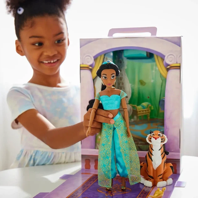 Лялька Жасмін 30 см Дісней Аладдін — Принцеса Disney Story Doll Jasmine - Фото 6 Лялька Жасмін 30 см Дісней Аладдін — Принцеса Disney Story Doll Jasmine - зображення 6