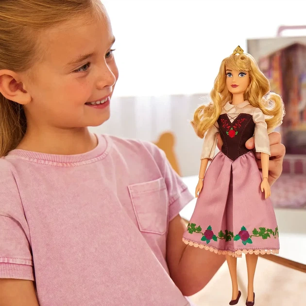 Лялька Аврора 30 см Дісней Спляча красуня — Принцеса Disney Story Doll Aurora - зображення 4