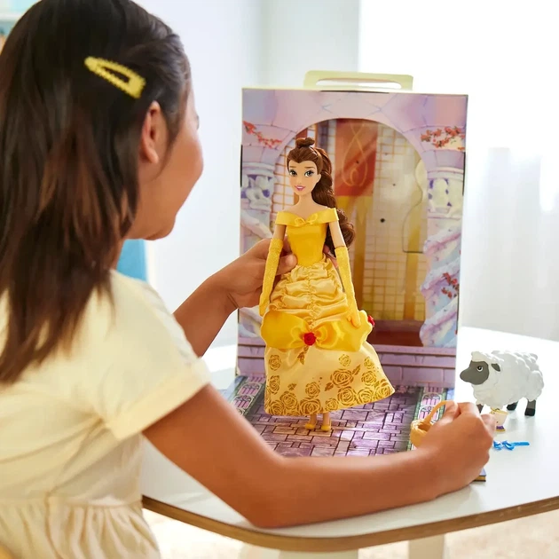 Кукла Белль 30 см Дисней Красавица и Чудовище — Принцесса Disney Story Doll Belle - изображение 7