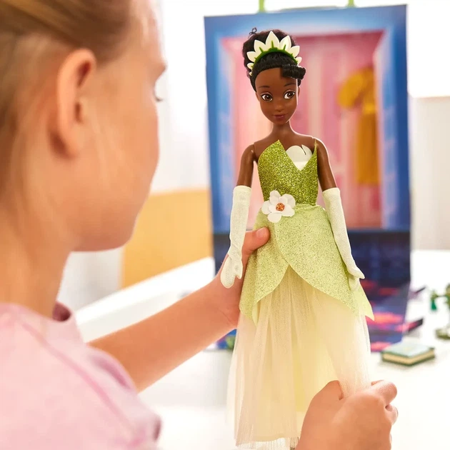 Лялька Тіана 30 см Дісней Принцеса і жаба — Принцеса Disney Story Doll Tiana - зображення 6