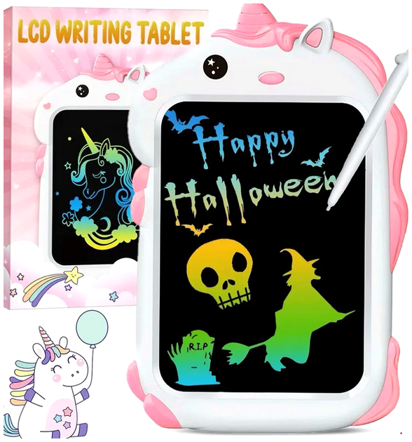 Графічний планшет для дітей Writing Tablet Unicorn 8 5 дюймів рожевий для малювання і творчості - Фото 8 Графічний планшет для дітей Writing Tablet Unicorn 8 5 дюймів рожевий для малювання і творчості - зображення 8