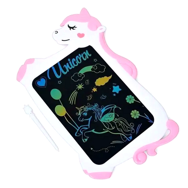Графічний планшет Writing Tablet Unicorn для дітей 10 дюймів з LCD-екраном для малювання і творчості - Фото 4 Графічний планшет Writing Tablet Unicorn для дітей 10 дюймів з LCD-екраном для малювання і творчості - зображення 4