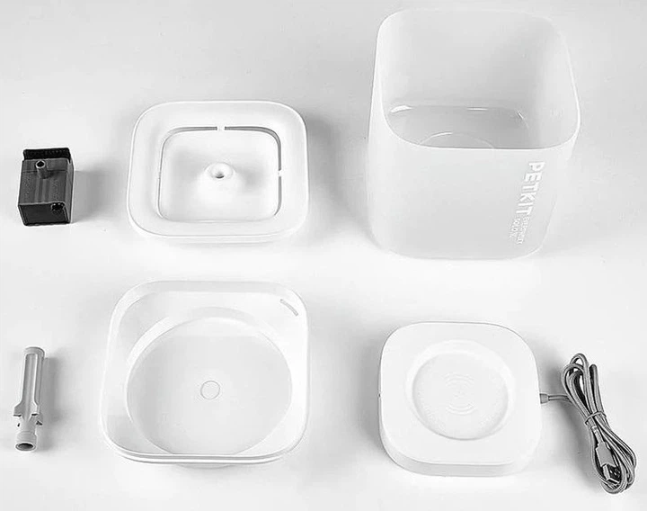 Поилка Petkit Eversweet Solo SE Smart Pet Drinking Fountain 1.8 л White (P4103S WHITE) - Фото 8 Поилка Petkit Eversweet Solo SE Smart Pet Drinking Fountain 1.8 л White (P4103S WHITE) - изображение 8