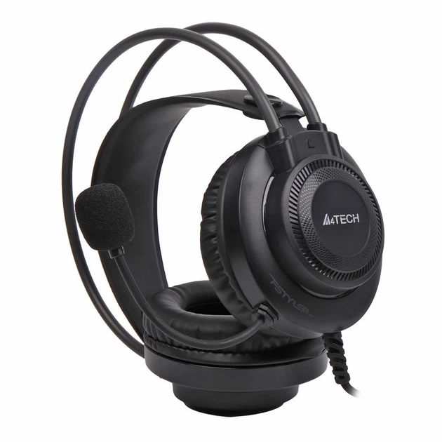 Наушники A4Tech FH-200G-U Grey USB с микрофоном - Фото 1 Наушники A4Tech FH-200G-U Grey USB с микрофоном - изображение 1