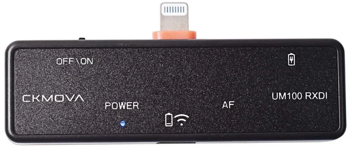 Двойная беспроводная радиосистема с Lightning CKMOVA UM100Kit6 (SUP_em4032) (8414902346685) - изображение 2