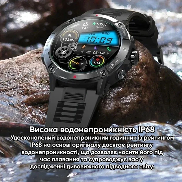 Наручний годинник Modfit Expedition Compass Black - изображение 4