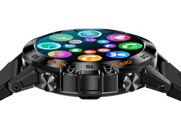 Розумний смарт годинник Smart Delta K52 Black Rubber, 2 ремінці - Фото 10 Розумний смарт годинник Smart Delta K52 Black Rubber, 2 ремінці - зображення 10
