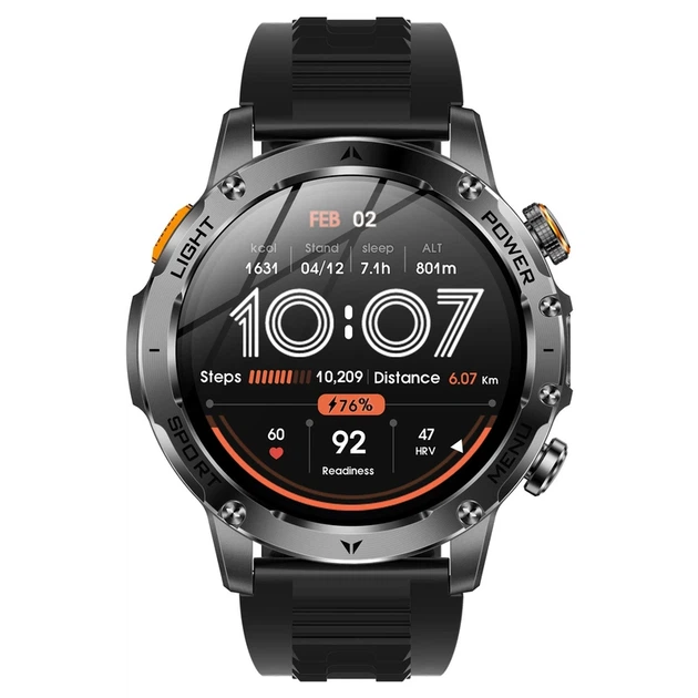 Розумний смарт годинник Smart Power Ultra Rubber, 2 ремінці - Фото 9 Розумний смарт годинник Smart Power Ultra Rubber, 2 ремінці - зображення 9