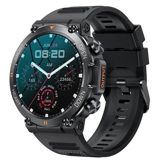 Розумний смарт годинник Smart Storm Black - Фото 2 Розумний смарт годинник Smart Storm Black - изображение 2